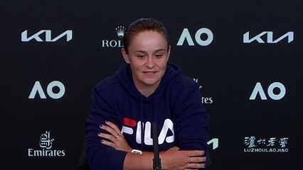 Open d'Australie 2021 - Ashleigh Barty : ""It was a new experience"