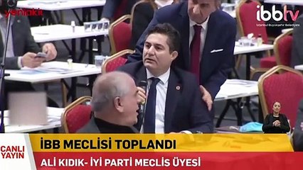 İBB'de 'şantajcı' kavgası! İYİ Partili Ali Kıdık: Kes sesini lan!