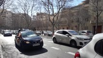 Más de un centenar de vehículos participan en la marcha motorizada convocada por Foro Baleares