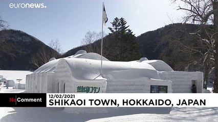 Japan: Frozen fun in Shikaoi ice village as winter festival kicks off