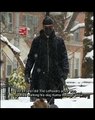 Justin Theroux Takes His Pup Kuma on a Snowy Walk in NYC