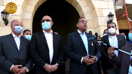 كلمة رئيس مجلس الوزراء عقب تفقد منطقة سور مجرى العيون