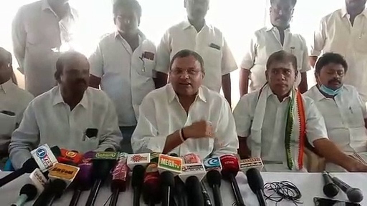 விவசாய லோன் ரத்து.. கார்த்தி சிதம்பரம் எழுப்பிய பகீர் கேள்வி - வீடியோ