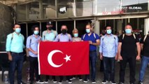 Nijerya'da serbest bırakılan Türk gemicilerin tamamı büyükelçilikte