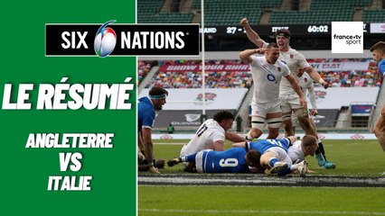 Tournoi des 6 Nations 2021 : le résumé complet d'Angleterre - Italie