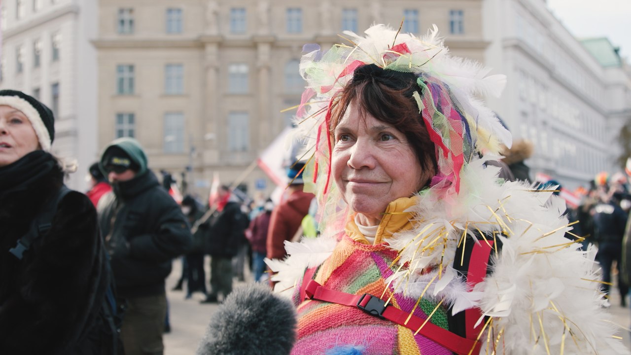 Corona-Kundgebung in Wien