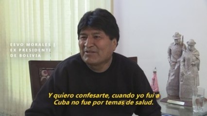 Morales reconoce que en Cuba planeó "retomar" la democracia en Bolivia