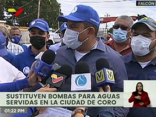 Mantenimiento de bombas de agua en Falcón beneficiará a 20 mil familias