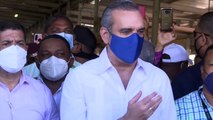 Presidente Abinader realiza recorrido por el Merca Santo Domingo