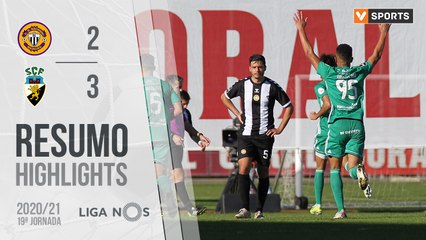Highlights: CD Nacional 2-3 SC Farense (Liga 20/21 #19)