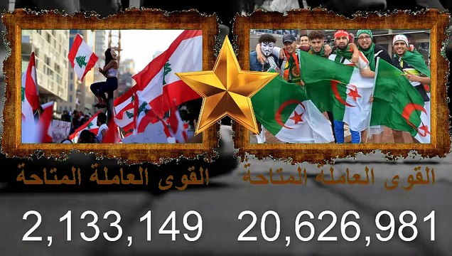 مقارنة القوى العسكرية بين الجيش الجزائري و الجيش اللبناني - مقارنة بين الجزائر و لبنان 2021