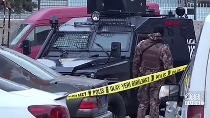 Silahlı çatışmada polis yaralandı