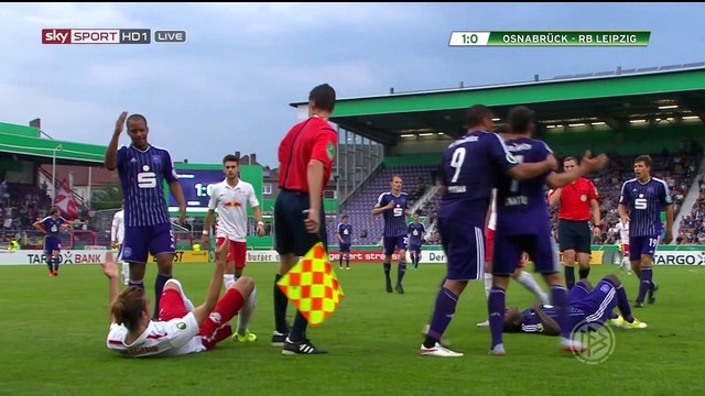 DFB Pokal 2015 VfL Osnabrück - RB Leipzig