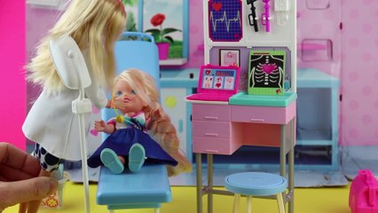 At the Doctor! Elsia fakes stomach ache