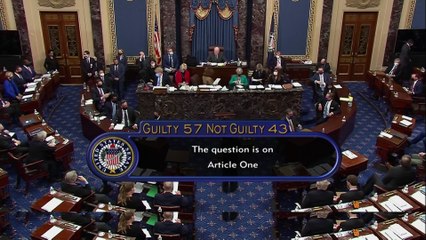 Donald Trump acquitted in Senate impeachment trial after Democrats fail to secure enough votes
