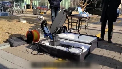 재난으로 통신망 붕괴하면?...소형 위성통신 장비 개발 / YTN