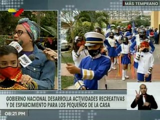Gobierno Nacional desarrolla actividades recreativas para los más pequeños de la casa