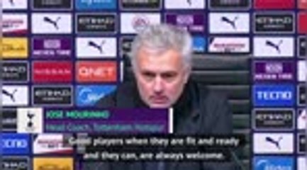 Download Video: If Bale and Alli are fit for Spurs they will play - Mourinho