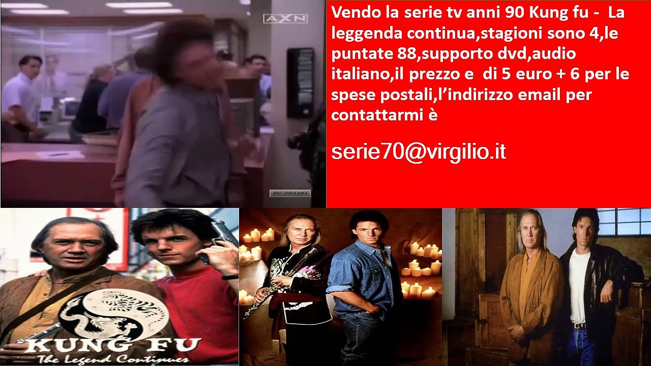 Kung fu - La leggenda continua - serie televisiva in DVD - ITA