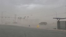 Dust storm slams Vegas with damaging winds and power outages