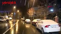 Anadolu Yakası'nda kar yağışı etkisini arttırdı