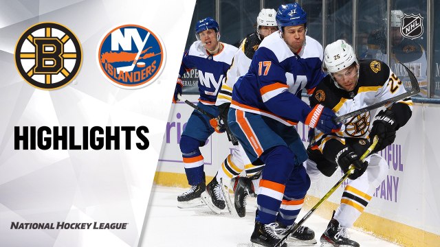 Bruins @ Islanders 2/13/21 | NHL Highlights