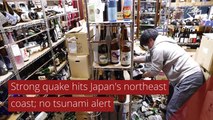 Strong quake hits Japan's northeast coast; no tsunami alert, and other top stories in international news from February 14, 2021.
