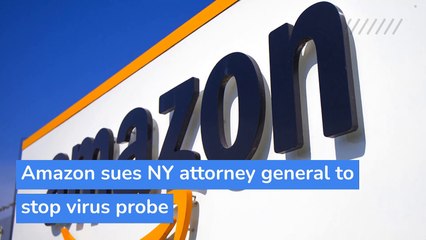 Amazon sues NY attorney general to stop virus probe, and other top stories in technology from February 14, 2021.
