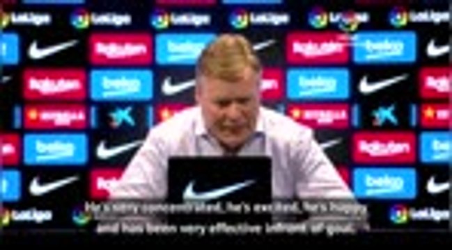 Messi at his best vital for Barca winning trophies - Koeman