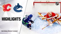 Flames @ Canucks 2/13/21 | NHL Highlights