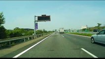 （たおやかインターネット放送)車窓から名神高速小牧から東海環状道大野神戸From the train window From Meishin Expressway Komaki to Tokai Kanjo Expressway Ono Kobe