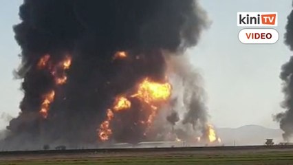Lori tangki terbakar, 60 cedera di sempadan Afghanistan-Iran