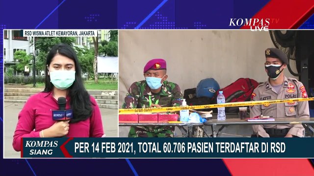349 Pasien Sembuh Dipulangkan dari Wisma Atlet