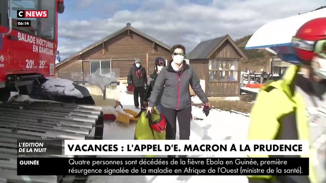 Coronavirus - Alors que les vacances de février battent leur plein, au ski, les vacanciers ont du mal à respecter les gestes barrières