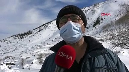 Turistlerin kayak için yeni gözdesi Yusufeli oldu