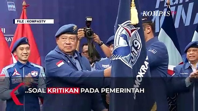 SBY Singgung Kritik ke Pemerintah: Kritikan Laksana Obat, Pujian itu Seperti Gula
