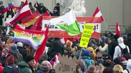 Corona-Proteste in Wien