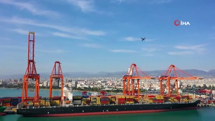 Mersin'de deniz kirliliği drone ile denetleniyor