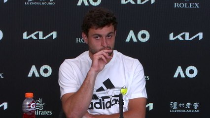 Open d'Australie 2021 - Aslan Karatsev : "You just told me that I was breaking records, obviously it's great sensations"