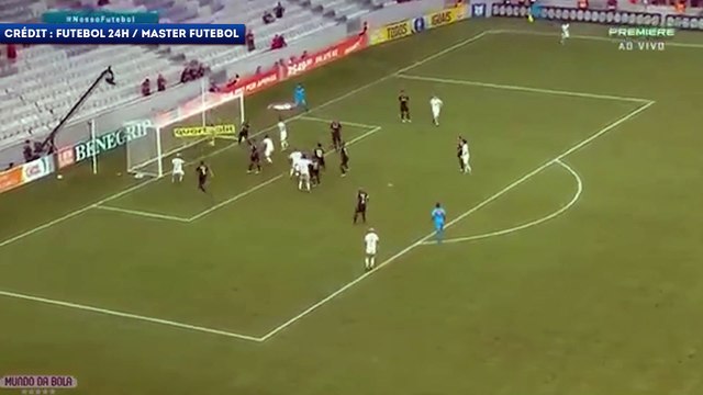 La jolie tête de Gleison Bremer avec l'Atletico Mineiro