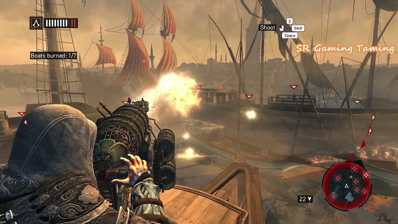 Assassin's Creed Revelations- Leaving Constantinople with a BANG Greek Fire  Cannon - Episode 21 - video Dailymotion