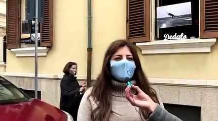 Letizia Marrapodi responsabile dell'Associazione Dedalo sulla mostra "Evasione dalla Pandemia"