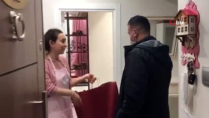 Artvinli vatandaştan eşine ilginç sevgililer günü hediyesi