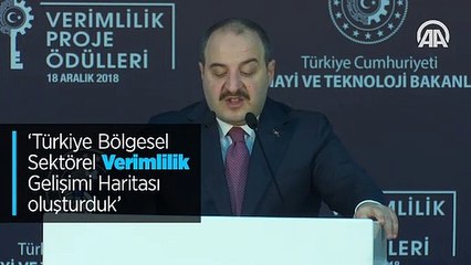 'Türkiye Bölgesel Sektörel Verimlilik Gelişimi Haritası oluşturduk'