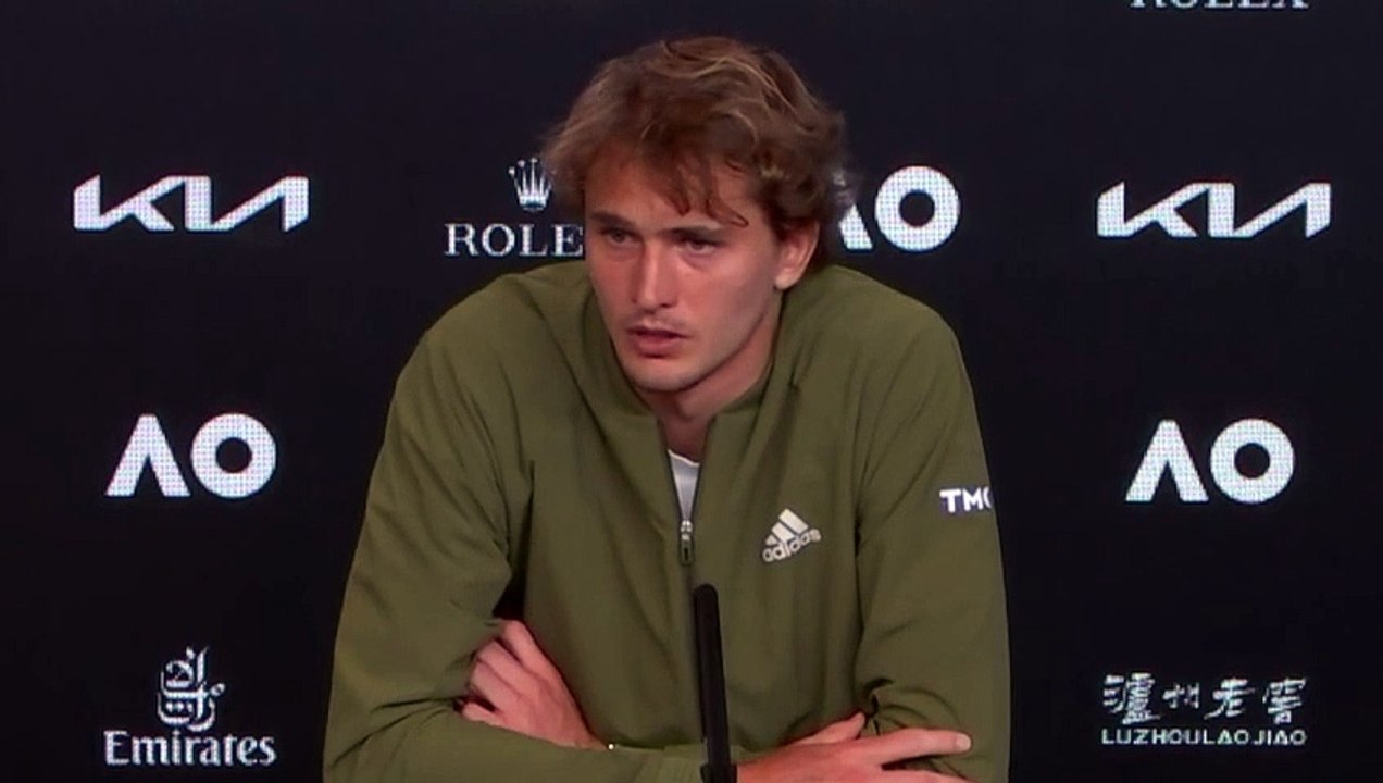 Open d'Australie 2021 - Alexander Zverev : "I'm...