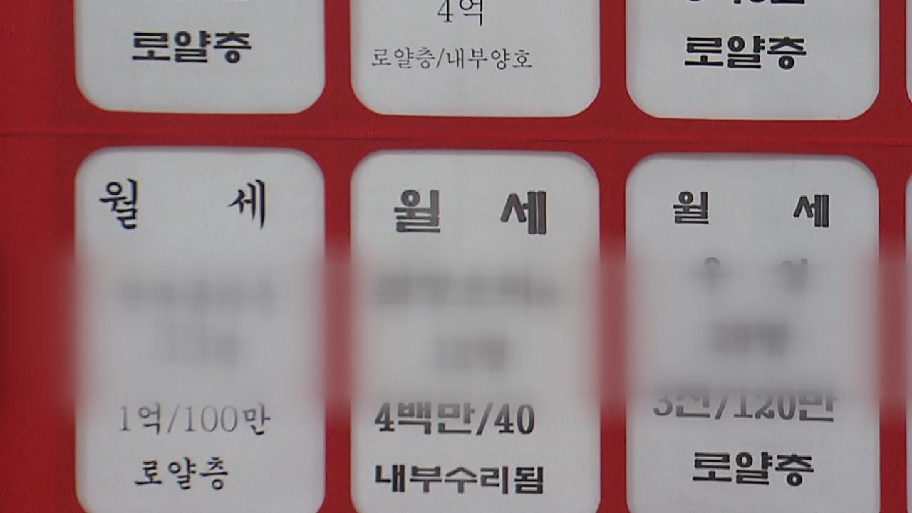 새 임대차법 이후 반전세 증가...월세 부담↑ 서민 한숨 깊어져 / YTN
