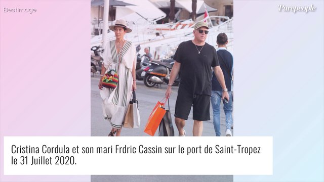 Cristina Cordula amoureuse : rare photo avec Frédéric, son Valentin