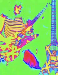 Vanhallen Beside Instrumental guitar of Rock