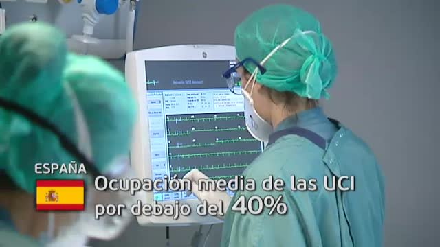 Descenso generalizado de contagios, muertes y hospitalizaciones