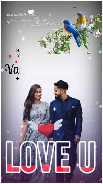 Valentine's day spacial trending status  video